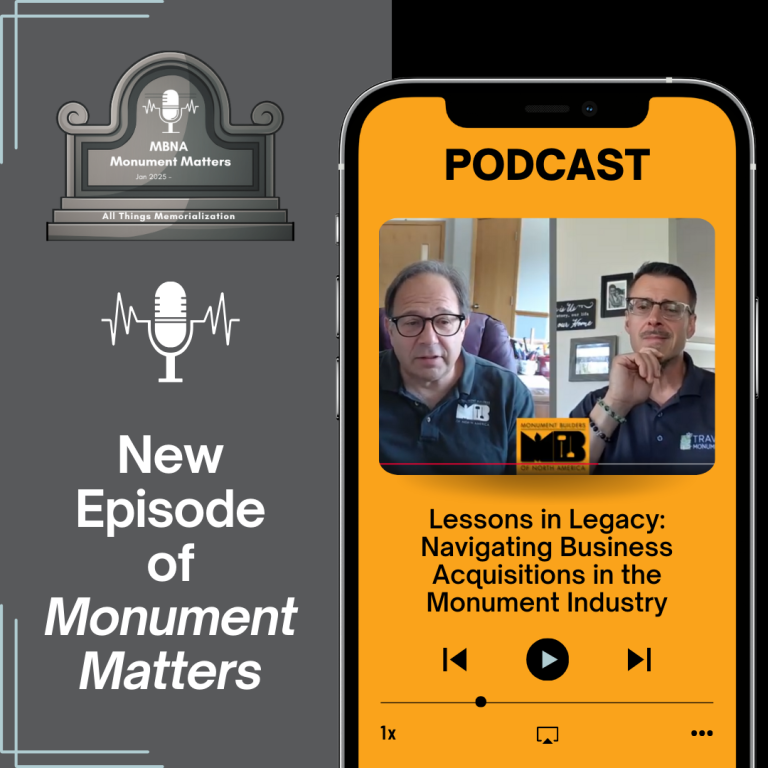 Read more about the article Lessons in Legacy: Navigating Business Acquisitions in the Monument Industry
