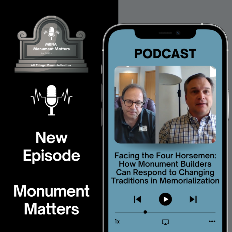 Read more about the article Facing the Four Horsemen: How Monument Builders Can Respond to Changing Traditions in Memorialization