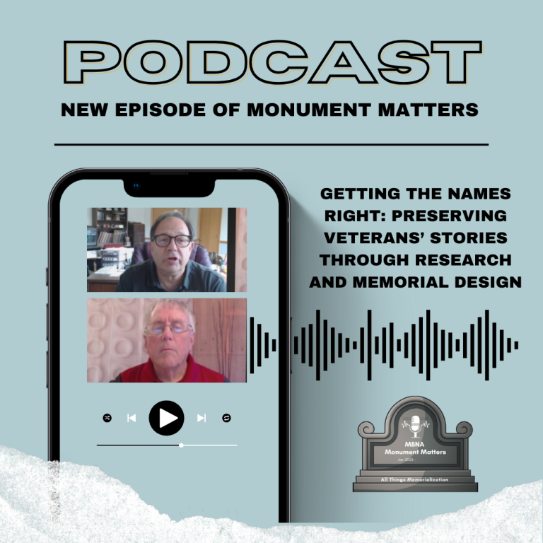 Read more about the article Getting the Names Right: Preserving Veterans’ Stories Through Research and Memorial Design