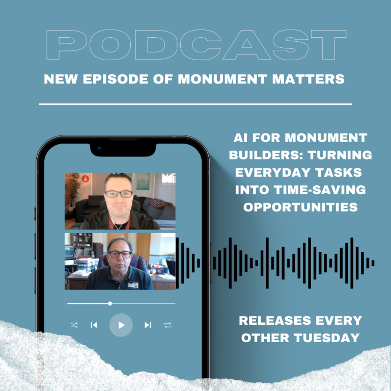 Read more about the article AI for Monument Builders: Turning Everyday Tasks into Time-Saving Opportunities